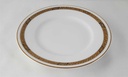 [45813213] Brotteller 15,7 cm Hutschenreuther Hohenberg Dekor Schwarz Gold gebraucht - gut Bild 4