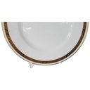 [45813214] Kuchenteller Dessertteller Frühstücksteller 20,6 cm Hutschenreuther Hohenberg Dekor Schwarz Gold gebraucht - gut Bild 2