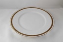 [45813216] Speiseteller Essteller 25,3 cm Hutschenreuther Hohenberg Dekor Schwarz Gold gebraucht - gut Bild 4