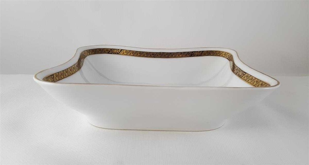 [45813217] Schüssel Servierschüssel klein Hutschenreuther Hohenberg Dekor Schwarz Gold gebraucht - sehr gut Bild 3