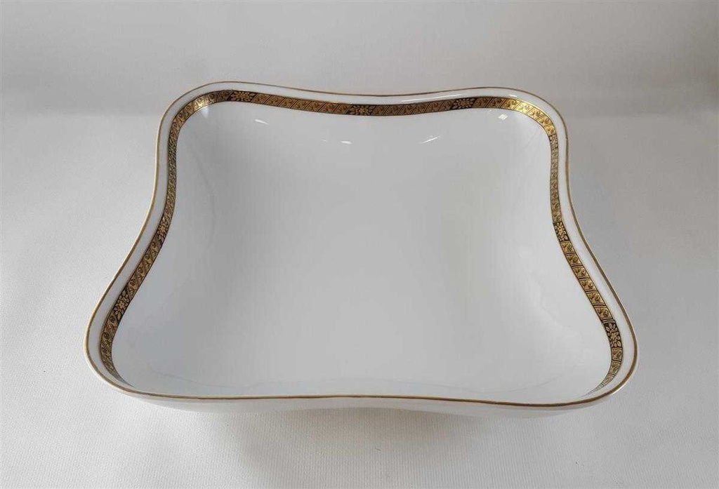 [45813218] Schüssel Servierschüssel Hutschenreuther Hohenberg Dekor Schwarz Gold gebraucht - sehr gut Bild 4