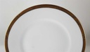 [45813224] Kuchenteller Dessertteller 19,3 cm Hutschenreuther Hohenberg Dekor Schwarz Gold gebraucht - gut Bild 2