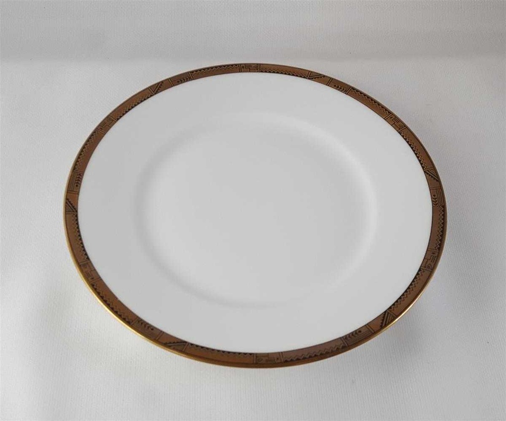 [45813224] Kuchenteller Dessertteller 19,3 cm Hutschenreuther Hohenberg Dekor Schwarz Gold gebraucht - gut Bild 4