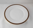 [45813224] Kuchenteller Dessertteller 19,3 cm Hutschenreuther Hohenberg Dekor Schwarz Gold gebraucht - gut Bild 4