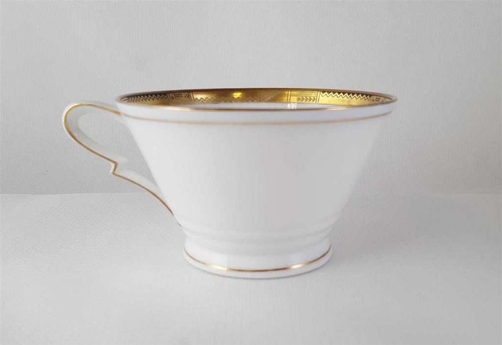 [45813228] Teetasse Tasse Hutschenreuther Hohenberg Dekor Schwarz Gold gebraucht - gut Bild 3