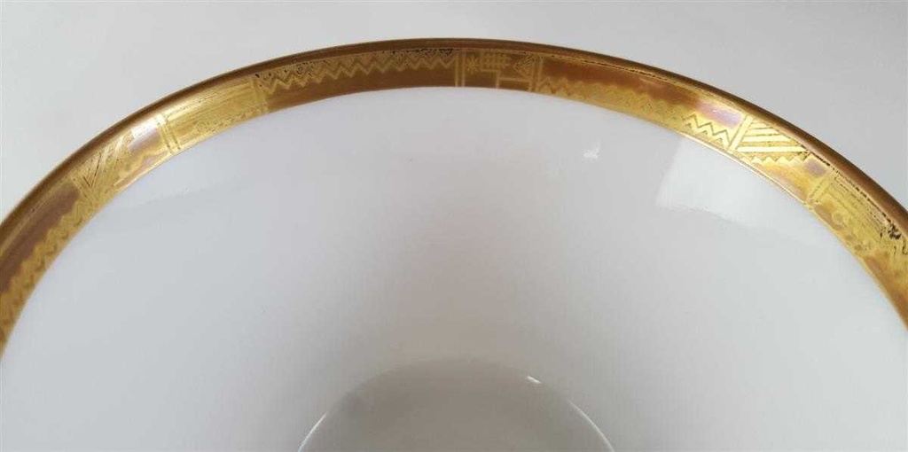 [45813228] Teetasse Tasse Hutschenreuther Hohenberg Dekor Schwarz Gold gebraucht - gut Bild 6