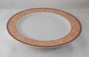 [45813231] Speiseteller Essteller 24,8 cm Retsch Wunsiedel Bunter Rand gebraucht - gut Bild 4