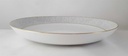 [45813238] Suppenteller 22,9 cm Königl. pr. Tettau Ria 1347 grauer Rand Grau gebraucht - gut Bild 3