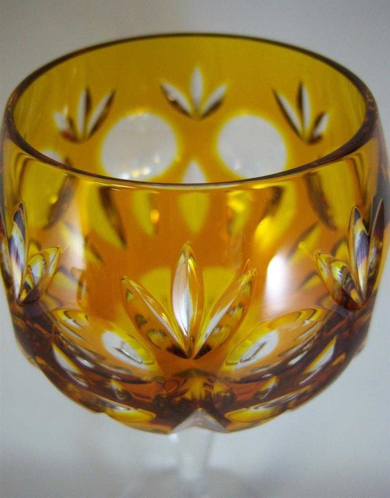 [4581324] Weinrömer Römerglas Überfangglas Nachtmann Bamberg gebraucht - sehr gut Bild 5