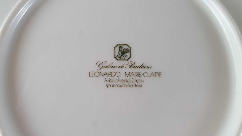 [45813241] Ragoutterrine 2,4 L Villeroy & Boch Gallo Leonardo Marie Claire Veilchenblüten gebraucht - akzeptabel Bild 10