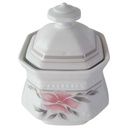 [45813245] Zuckerdose Mitterteich Form 2040 Sissi Rosa Blüte gebraucht - gut Bild 2