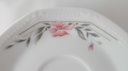 [45813250] Untertasse für Kaffee 14,7 cm Mitterteich Form 2040 Sissi Rosa Blüte gebraucht - gut Bild 3