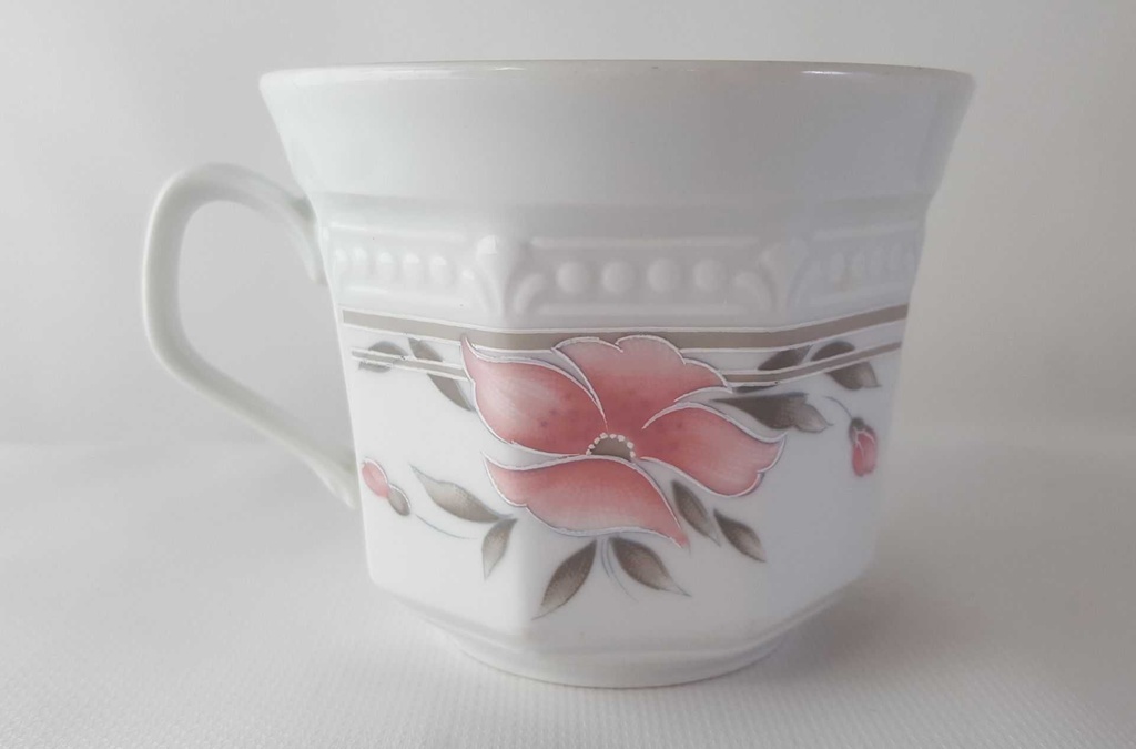 [45813251] Kaffeetasse Tasse Mitterteich Form 2040 Sissi Rosa Blüte gebraucht - gut Bild 3