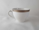 [45813256] Kaffeetasse Tasse Zeh Scherzer Reliefdekor Platinrand Weiß gebraucht - gut Bild 3