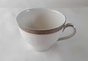 [45813256] Kaffeetasse Tasse Zeh Scherzer Reliefdekor Platinrand Weiß gebraucht - gut Bild 5