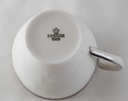 [45813256] Kaffeetasse Tasse Zeh Scherzer Reliefdekor Platinrand Weiß gebraucht - gut Bild 6