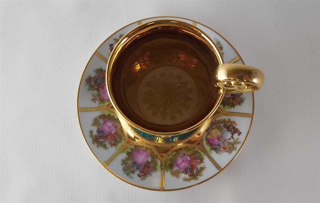 [45813258] Sammeltasse Tasse Espressotasse 2tlg Ernst Leitner ELW gebraucht - sehr gut Bild 3