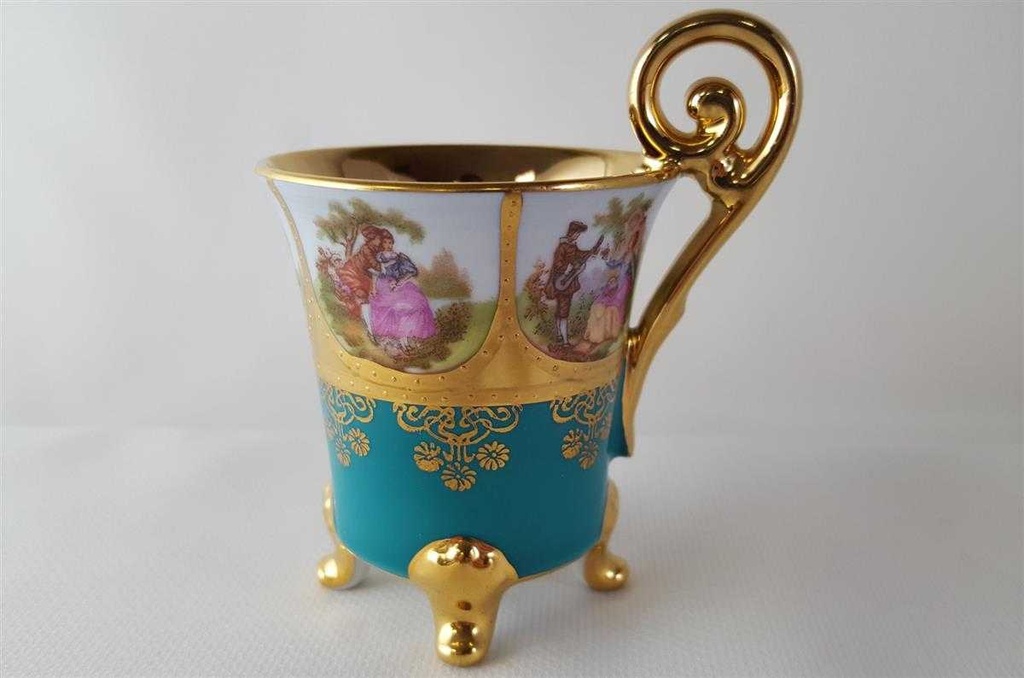 [45813258] Sammeltasse Tasse Espressotasse 2tlg Ernst Leitner ELW gebraucht - sehr gut Bild 4