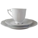 [45813269] Kaffeegedeck 3tlg Hutschenreuther Viktoria Weiß gebraucht - gut Bild 2