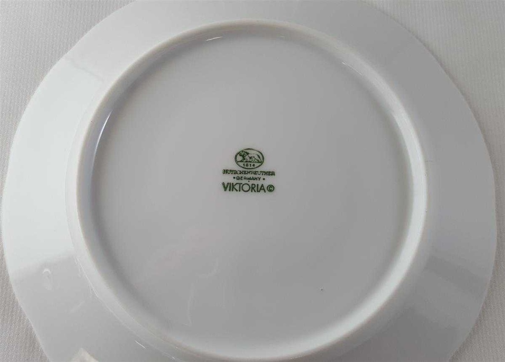 [45813269] Kaffeegedeck 3tlg Hutschenreuther Viktoria Weiß gebraucht - gut Bild 7