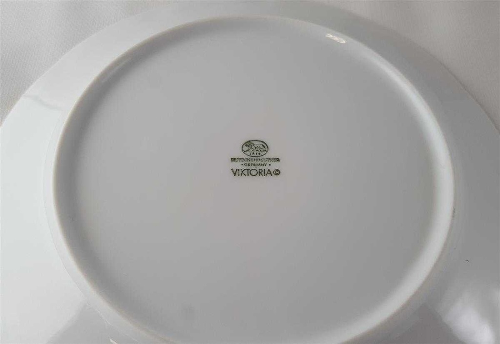 [45813269] Kaffeegedeck 3tlg Hutschenreuther Viktoria Weiß gebraucht - gut Bild 10