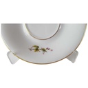 [45813274] Untertasse für Mokka AK Kaiser Porzellan Tirol Blumendekor Blumen gebraucht - sehr gut Bild 2
