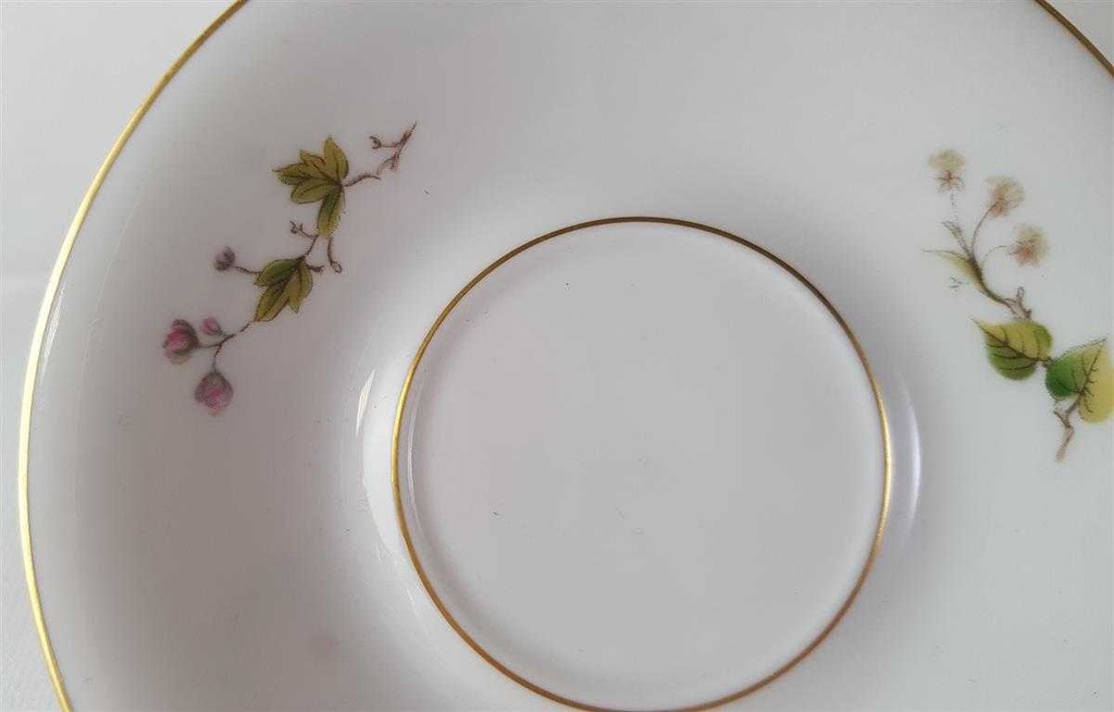 [45813274] Untertasse für Mokka AK Kaiser Porzellan Tirol Blumendekor Blumen gebraucht - sehr gut Bild 4