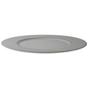 [45813279] Speiseteller Essteller 27 cm Mitterteich Weiß mit Graurand gebraucht - sehr gut Bild 2