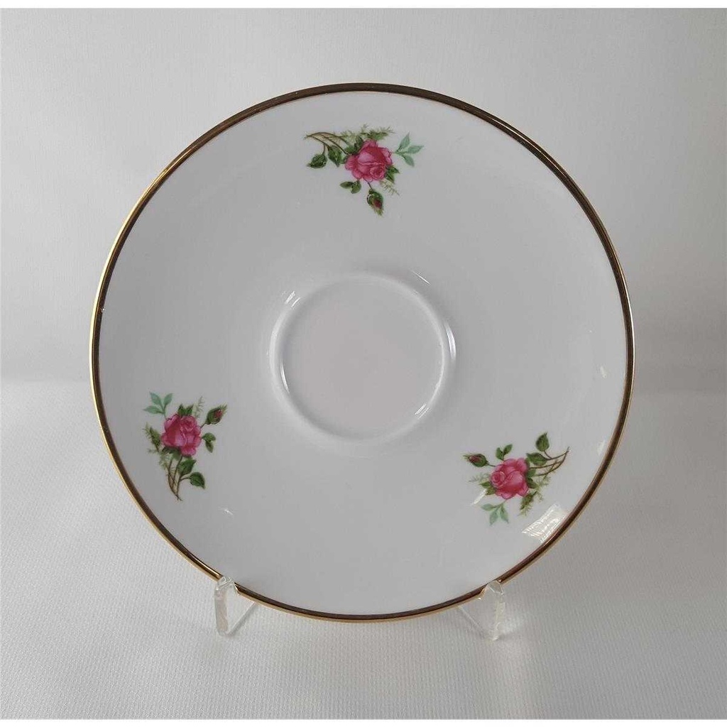 [45813281] Kaffeegedeck Goldrand 3tlg Winterling Röslau Blumendekor Blumen gebraucht - gut Bild 7