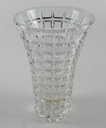 [458132850] Vase Blumenvase Tischvase Kristall geometrisch geschliffen H 15,5 cm Bild 2