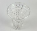 [458132850] Vase Blumenvase Tischvase Kristall geometrisch geschliffen H 15,5 cm Bild 3