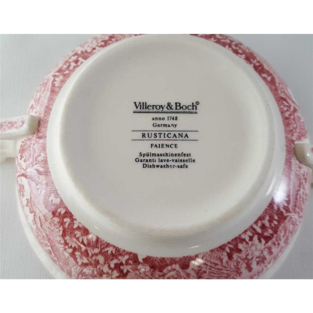 [45813289] Suppentasse Suppenbecher Villeroy & Boch Rusticana Rot Bild 4