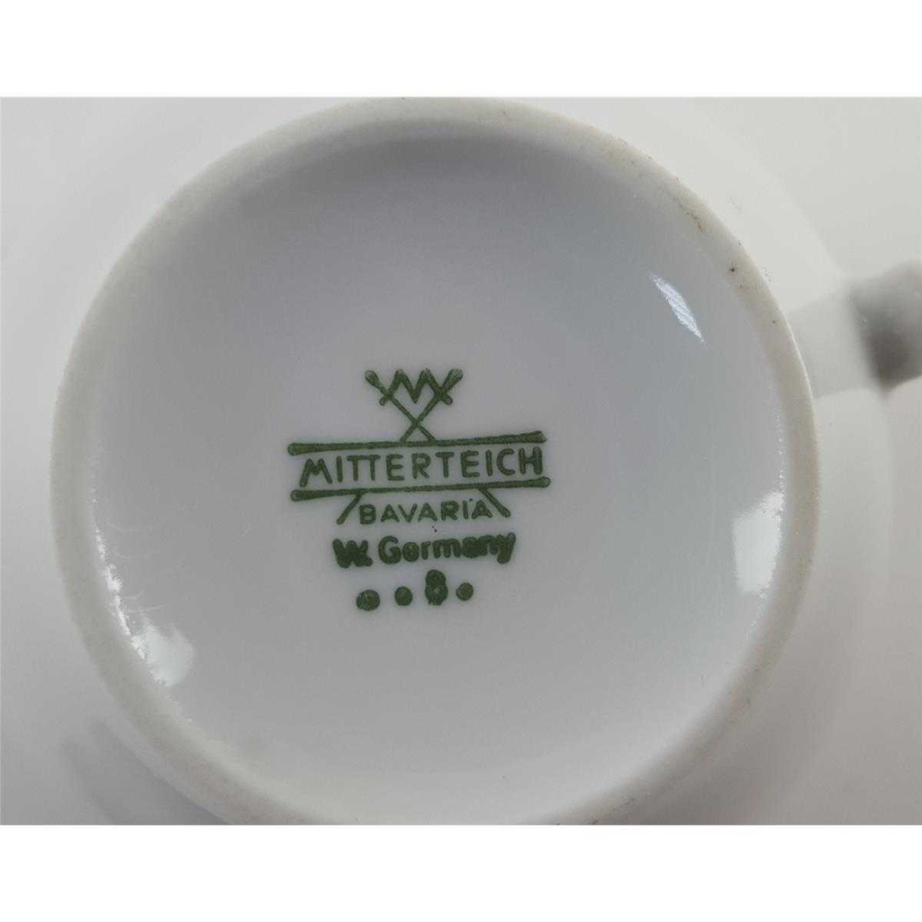 [458132944] Kaffeetasse Tasse Mitterteich Princess Weiß gebraucht - gut Bild 6