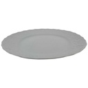 [458132950] Speiseteller Essteller 24,5 cm Mitterteich Princess Weiß gebraucht - akzeptabel Bild 2