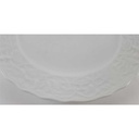 [458132950] Speiseteller Essteller 24,5 cm Mitterteich Princess Weiß gebraucht - akzeptabel Bild 3