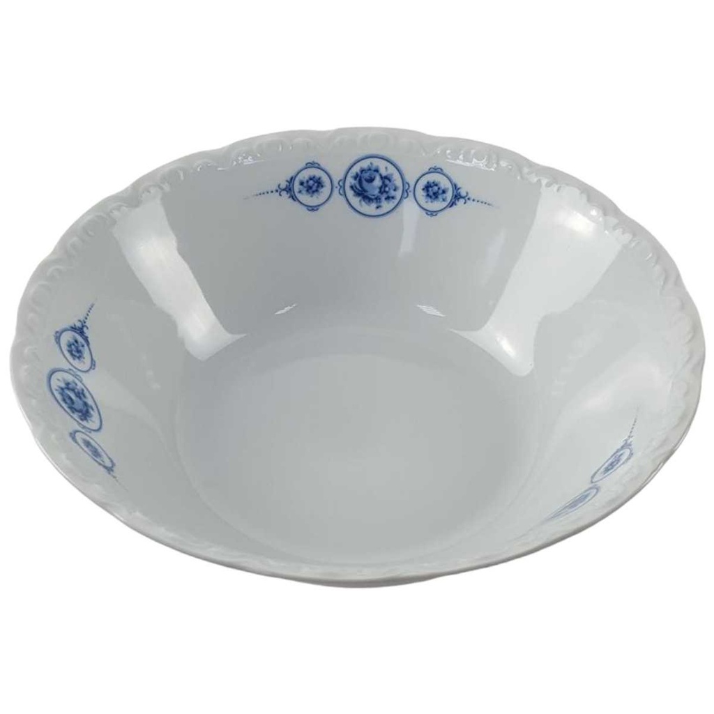 [458132951] Schale 22,3 cm Mitterteich blau Rosen gebraucht - gut Bild 2