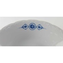 [458132951] Schale 22,3 cm Mitterteich blau Rosen gebraucht - gut Bild 3