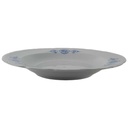 [458132953] Suppenteller 22,7 cm Mitterteich blau Rosen gebraucht - gut Bild 2