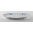 [458132955] Servierplatte Fleischplatte 32x21,6 cm Mitterteich blau Rosen gebraucht - gut Bild 4