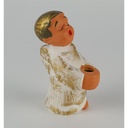 [458132969] Singende Engel Figur Kerzenhalter Keramik Weihnachten H 9 cm Bild 2