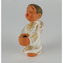 [458132969] Singende Engel Figur Kerzenhalter Keramik Weihnachten H 9 cm Bild 4