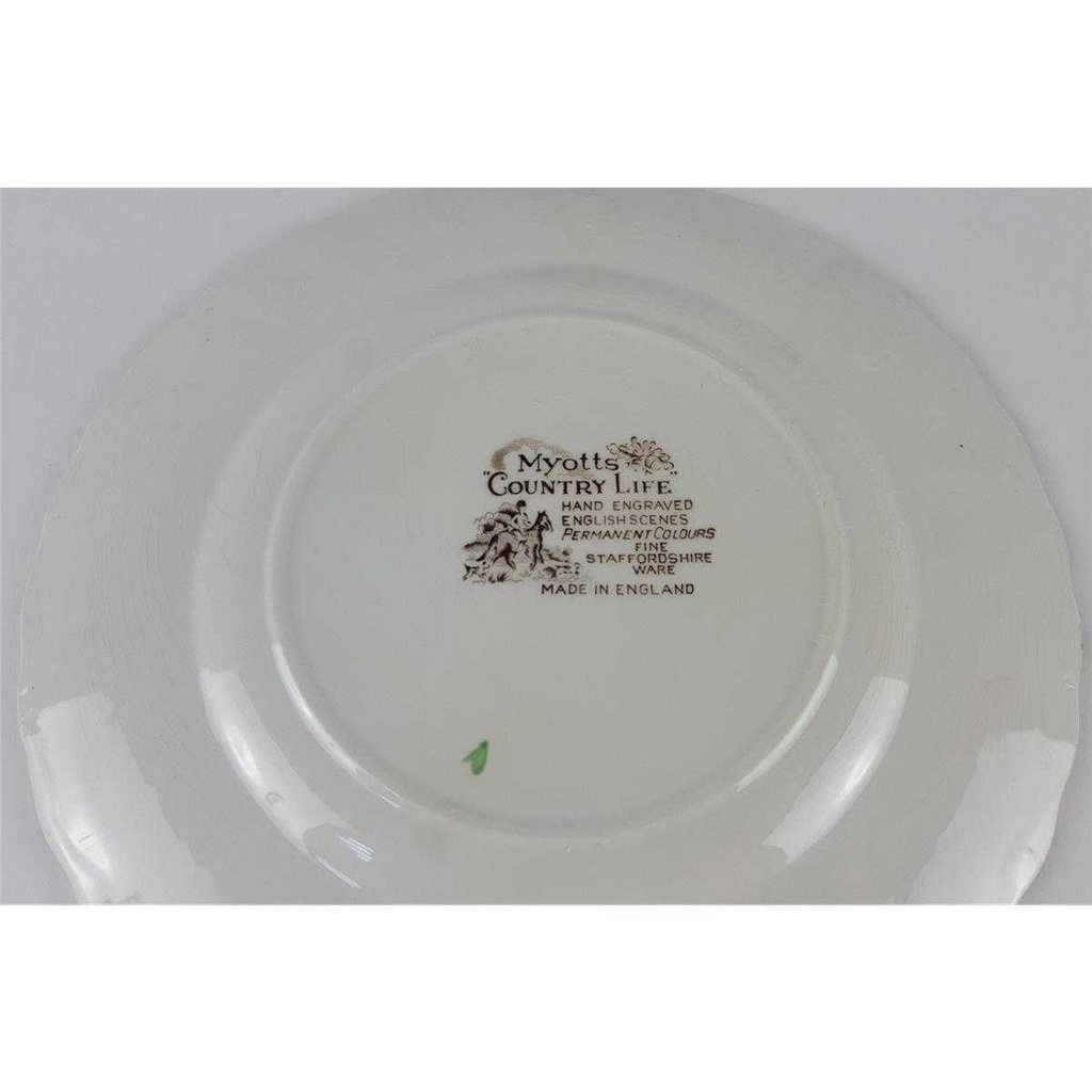 [458132993] Kuchenteller Dessertteller 20 cm Myott Country Life Bunt gebraucht - akzeptabel Bild 5