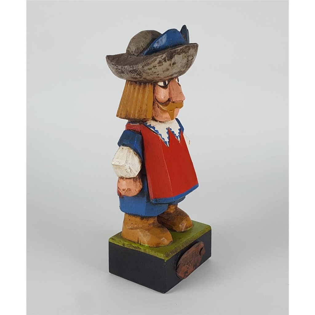 [458132995] Holz Figur Musketier Handarbeit H 27,2 cm Bild 2