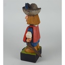 [458132995] Holz Figur Musketier Handarbeit H 27,2 cm Bild 5