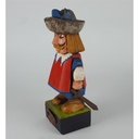[458132995] Holz Figur Musketier Handarbeit H 27,2 cm Bild 6