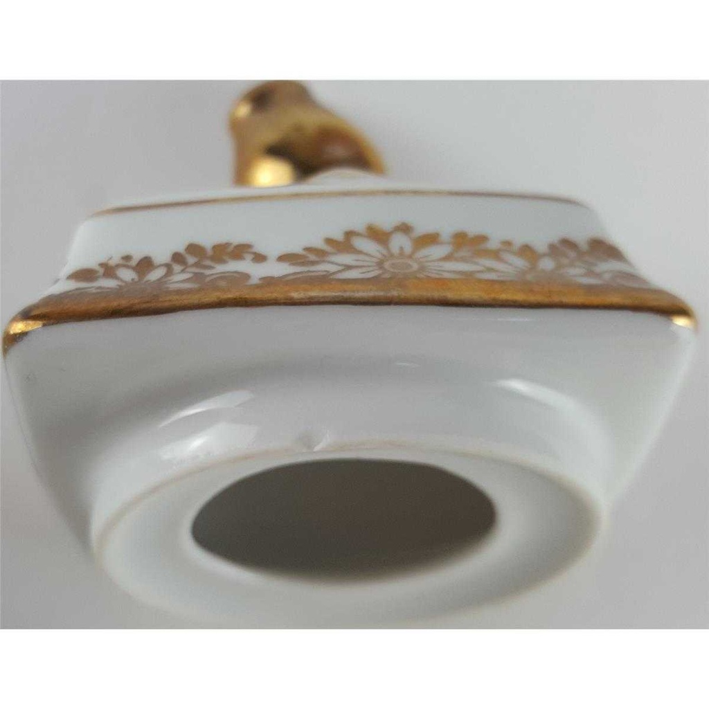 [458133000] Zuckerdose Golddekor Winterling Marktleuthen Weiß gebraucht - gut Bild 7