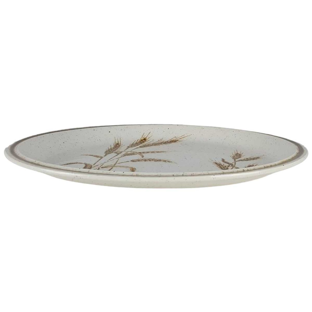 [458133011] Servierplatte Fleischplatte 29,4x23,9 cm Royal Tudor Wheat gebraucht - gut Bild 2