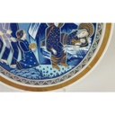 [2118983] Wandteller Sammelteller Weihnachtsteller Bavaria 24,5 cm Porzellan gebraucht - sehr gut Bild 3