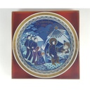 [2118983] Wandteller Sammelteller Weihnachtsteller Bavaria 24,5 cm Porzellan gebraucht - sehr gut Bild 8