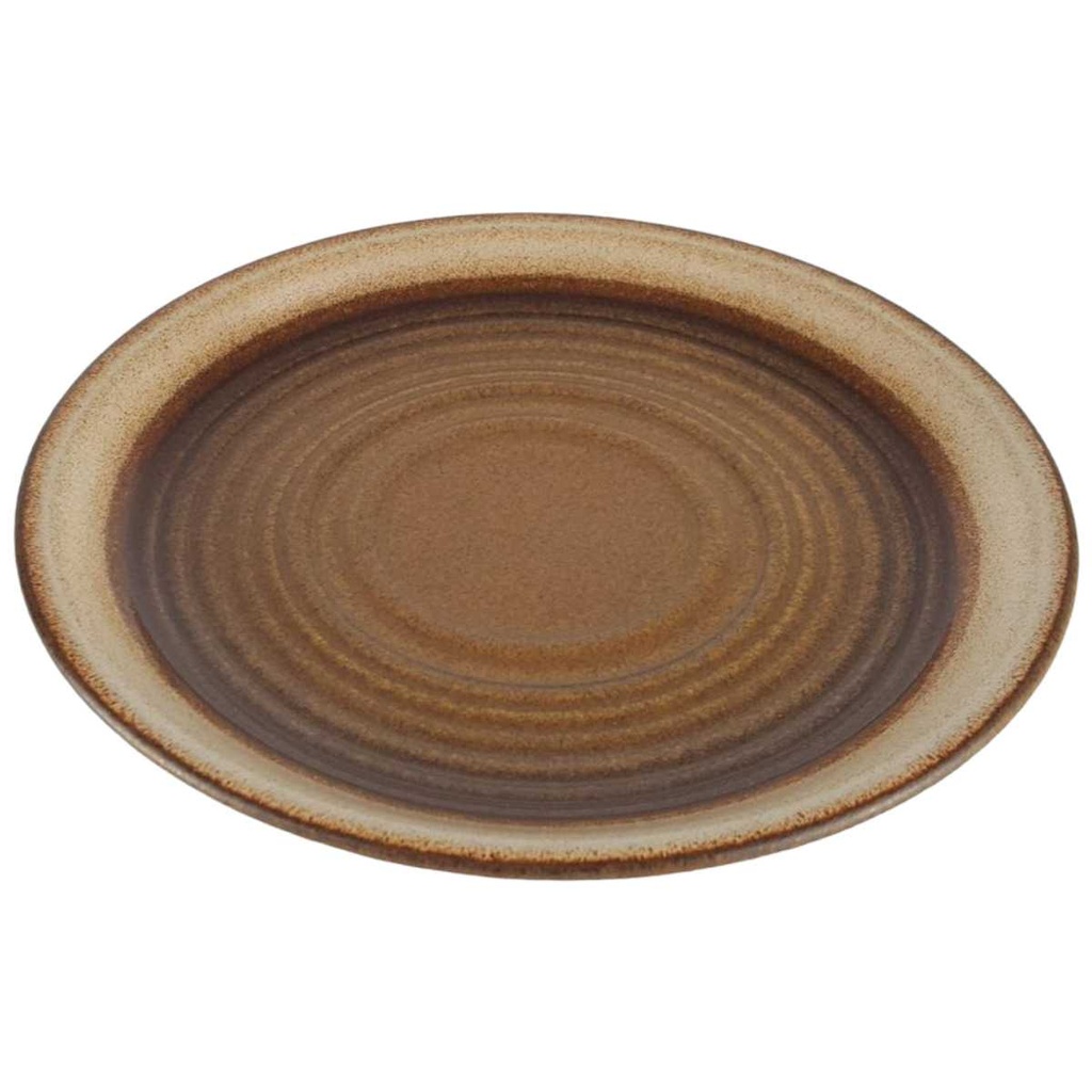[458133038] Untertasse für Kaffee 14,5 cm Gerz Dekor graubraun Gerzit braun gebraucht - sehr gut Bild 2